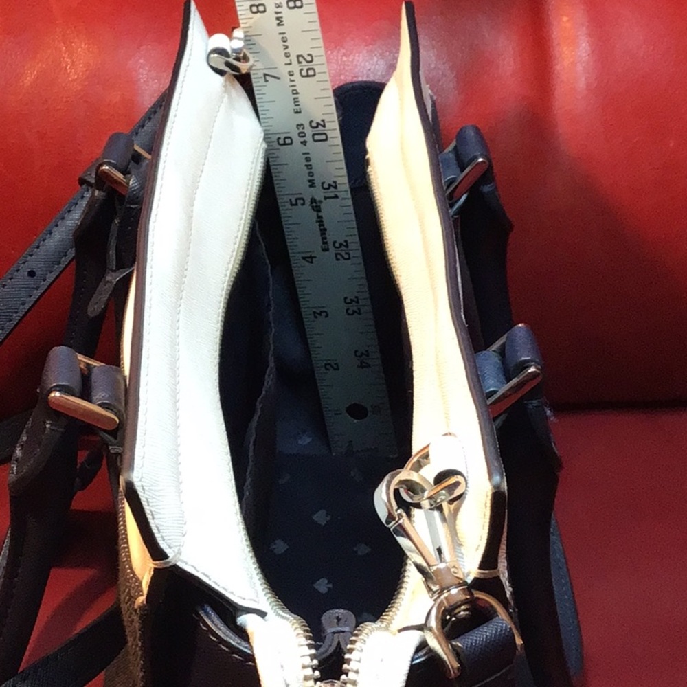 Kate Spade Cameron Color Block Denim & Leather - Picture 8 of 14